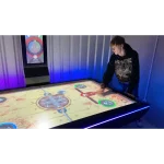 table de hockey sur air LED