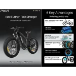 vélo électrique à frein à disque hydraulique