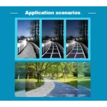 Carrelage de sol à LED solaires