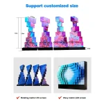 écran cinétique personnalisable