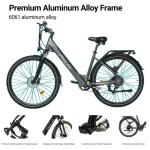 vélo électrique de transport urbain