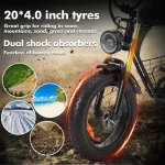 Pneus larges 20x4