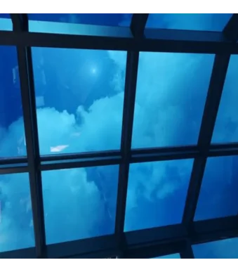 Film anti-particules en suspension