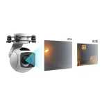 Drone avec caméra zoom 40x