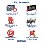 Aire de jeux interactive personnalisée