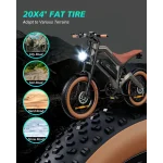 vélo électrique à gros pneus