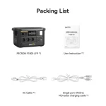 Générateur électrique portable avec liste des pièces